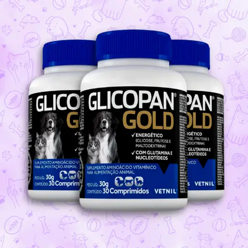 Glicopan Gold Suplemento Aminiácido Vitamínico