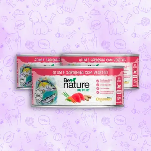 Be Nature Atum e Sardinha com Vegetais