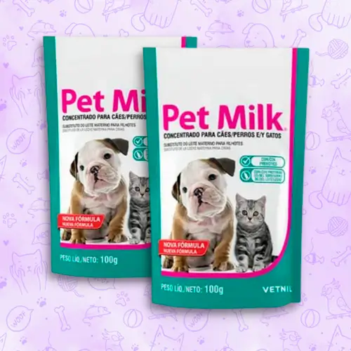 Pet Milk - Concentrado Para Cães e Gatos